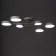 Rales "Ravella" 6XLED 60W white 73x73x15 cm Bayerlux