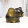 Cashpo Figure "Elephant" Black Zoloto, 8cm