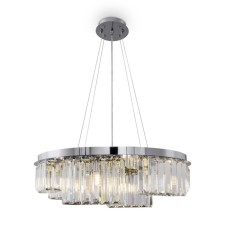 Suspension lamp Maytoni Mod083PL-06CH, G9, 6x40 W, 600x600x980 mm, Chrome