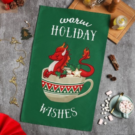 Ethel towel Holid Wishes 40x73 cm, 100% cotton, sarzha 190 g/m2