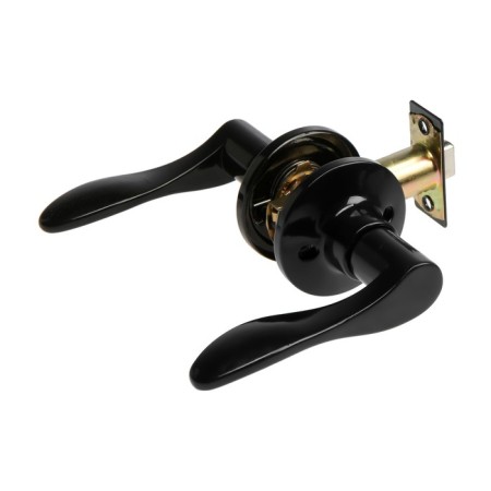 Latch (fashion 3187), interior, glossy black color-2