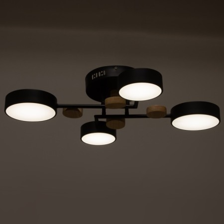 Causteen with PDU 2297/4BK LED 96W 3000-6000K black 63x46x14 cm Bayerlux-2