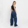 Women's jeans, dark blue color, size 34 (40)
