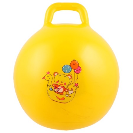 Ballion-jump with a handle Zabiaka, D = 45 cm, 350 g, Mix color-4