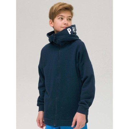 Sweatshirt for boys, height 116 cm, dark blue color-10