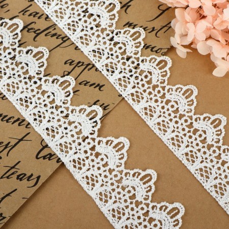 Lace Hypure, 40 mm × 9 ± 0.5 m, milk color-1