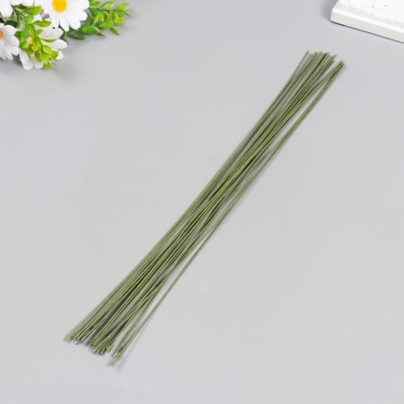 Wire for creativity "Green" (set of 20 pcs) 1.2 mm, 36 cm