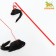 Domesticon with a black mouse, wand, mix of flowers