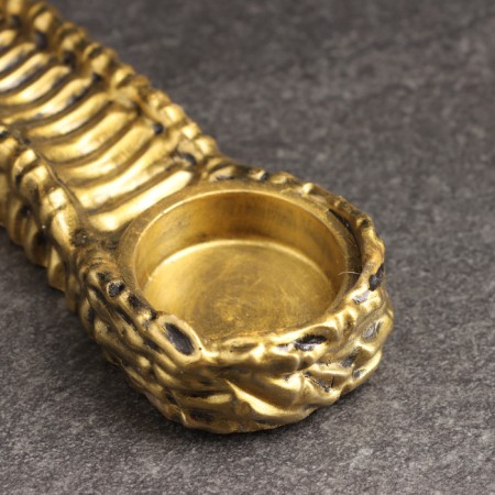 Bowling stand - Skull Skull Skull, Old Gold, 25x4cm-4