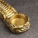 Bowling stand - Skull Skull Skull, Old Gold, 25x4cm
