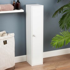 Bathroom wardrobe 200, white, 20 x 22 x 95 cm