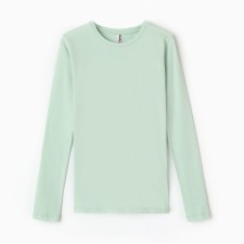 Longslit for a girl, mint color, height 170 cm