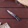 Folding “harsh” knife 14.5cm, blade 60mm/1.3 mm