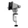 Mini-typos aluminum tundra, screw clamp, rotary hinge, two types of capture, 75 mm