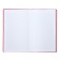 The weekly low -up A5, 64 sheets, on the stitch, an integrated cover of artificial leather, pink