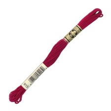Нитки мулине DMC 117 (915), 12 шт. в упаковке