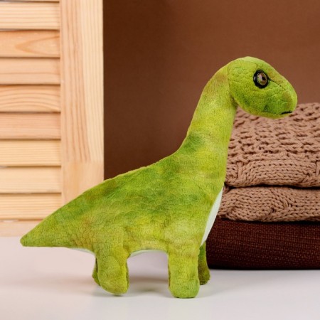 Soft musical toy "Dinosaurus", 20 cm, green color-2