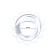 The erection ring of the oka-hp, with relief, D-2 cm, silicone, transparent