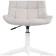 Computer chair Chester Metal/velor, white/milk 49x60x84 cm