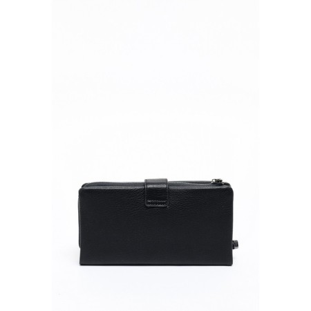 Male clutch, button, black color 21x11x4cm-3