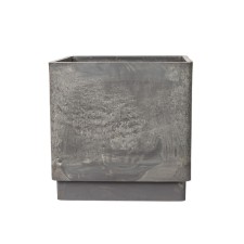 Kashpo for flowers and plants, charcoal 40x40x40cm, 57l