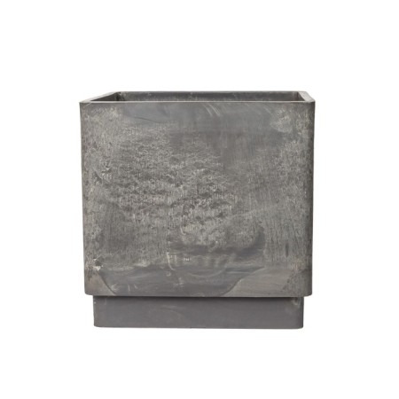 Kashpo for flowers and plants, charcoal 40x40x40cm, 57l