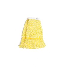 Kentucy mop nozzle, rope microfiber, yellow/white color, 200 g