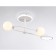 LED ceiling LED with a change of lamp and control panel Ambrella Light, Linetech, FL666221, G9, 29 W, 2175LUM, 3000-6400K, white, white matte color