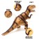 Dinosaur "Rex" works on batteries, light and sound effects, mixtures