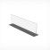 Plastic separator at T-foundation with a height of 80 mm, with magnetic adhesive tape, l = 380