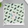 Scrapbooking paper bilateral "avocado" density 180 grams set 10 pcs 15.5x17 cm
