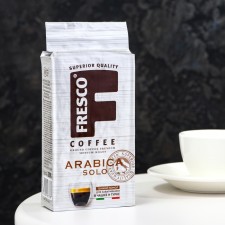 Fresco Arabica Solo coffee for a cup and Turks, ground, vacuum packaging, 250 g