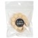 Silicone teether with a wooden ring, beige color, mum & baby