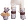 OSSO fur shoes, size m (5.5 x 4.5 x 8 cm), mixing mix