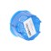 Installation box Luazon Lighting, 68x45 mm, IP20, for continuous walls, blue