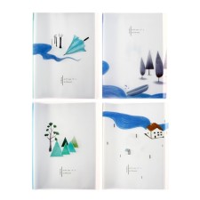 A4 folder format, with 30 transparent files 