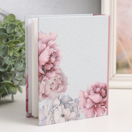 Photo album in 100 photos "Silk Peonies" 10x15 cm-1