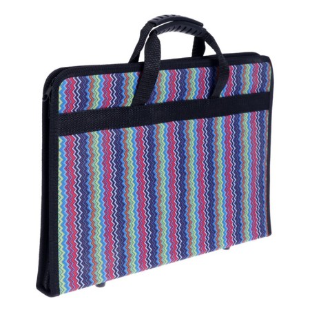 Folder with handles Textile, A4, 370 x 260 mm x 40 mm, frame, 2B4 "Inspiration. Rayre"-2