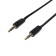 EXPLOYD EX-K-474 jack 3.5 (m)-jack 3.5 (m), for micro and headphones, 1 m, black