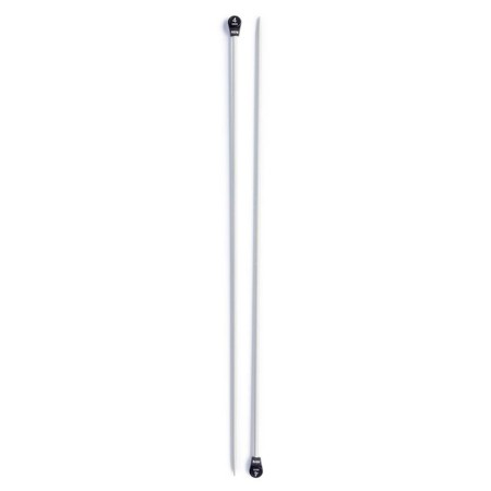 Right aluminum knitting needles, 35 cm/2 mm, 2 pcs. packaged-1