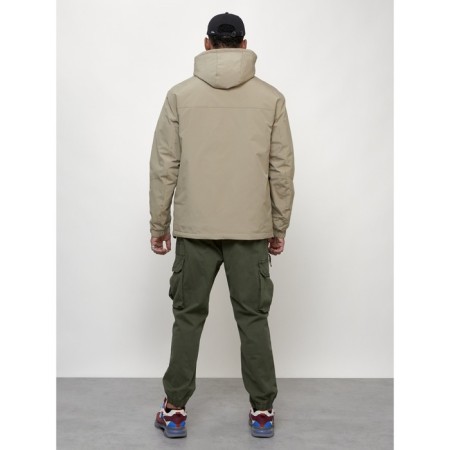 Male spring jacket, size 54, beige color-3