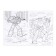 Coloring for boys “Titanes attack”, 16 pp., A4 format