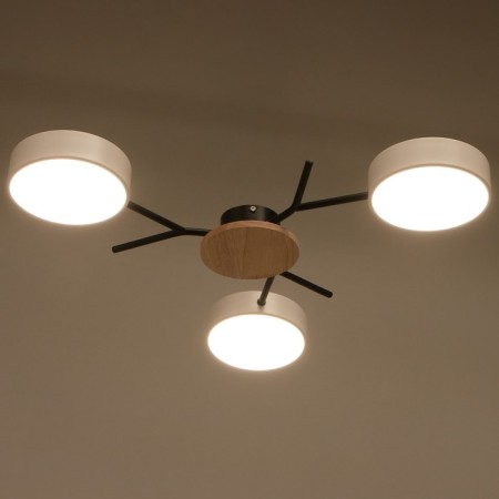 Chandelier 1319/3wt LED 72W 3000-6000k white 71x55x5 cm-3