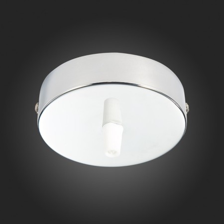 Ceiling fastening per 1 lamp (round) ST LUCE. SL001.103.01. SL001, 10x10x2 cm, chromium color-2