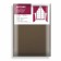 Curtain curtain for the kitchen Witerra matte 135x180 cm, brown, blackout, PE100%