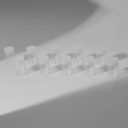 A set of jars for storing trifles, d = 2.1 × 3.6 cm, 10 pcs, in a container, 11.5 × 9 × 2.7 cm-2