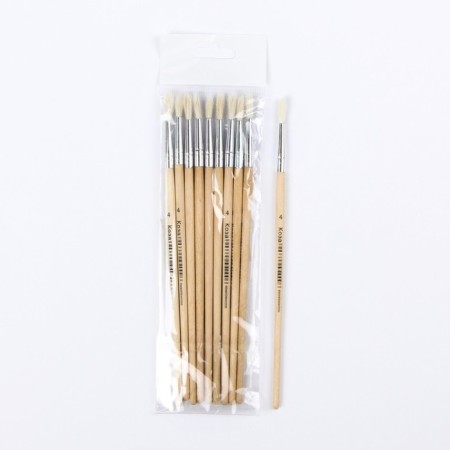 Cossack Brush No. 4, Round-4
