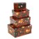 Set of boxes 4V1 "Red Balls" 15 x 11 x 7 - 9 x 5 x 4 cm