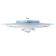 Causteen with PDU "Cosm Bayerluxonavt" LED 110W blue 58x48x9 cm Bayerlux