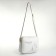 Women's bag over the shoulder Textura, small, white color